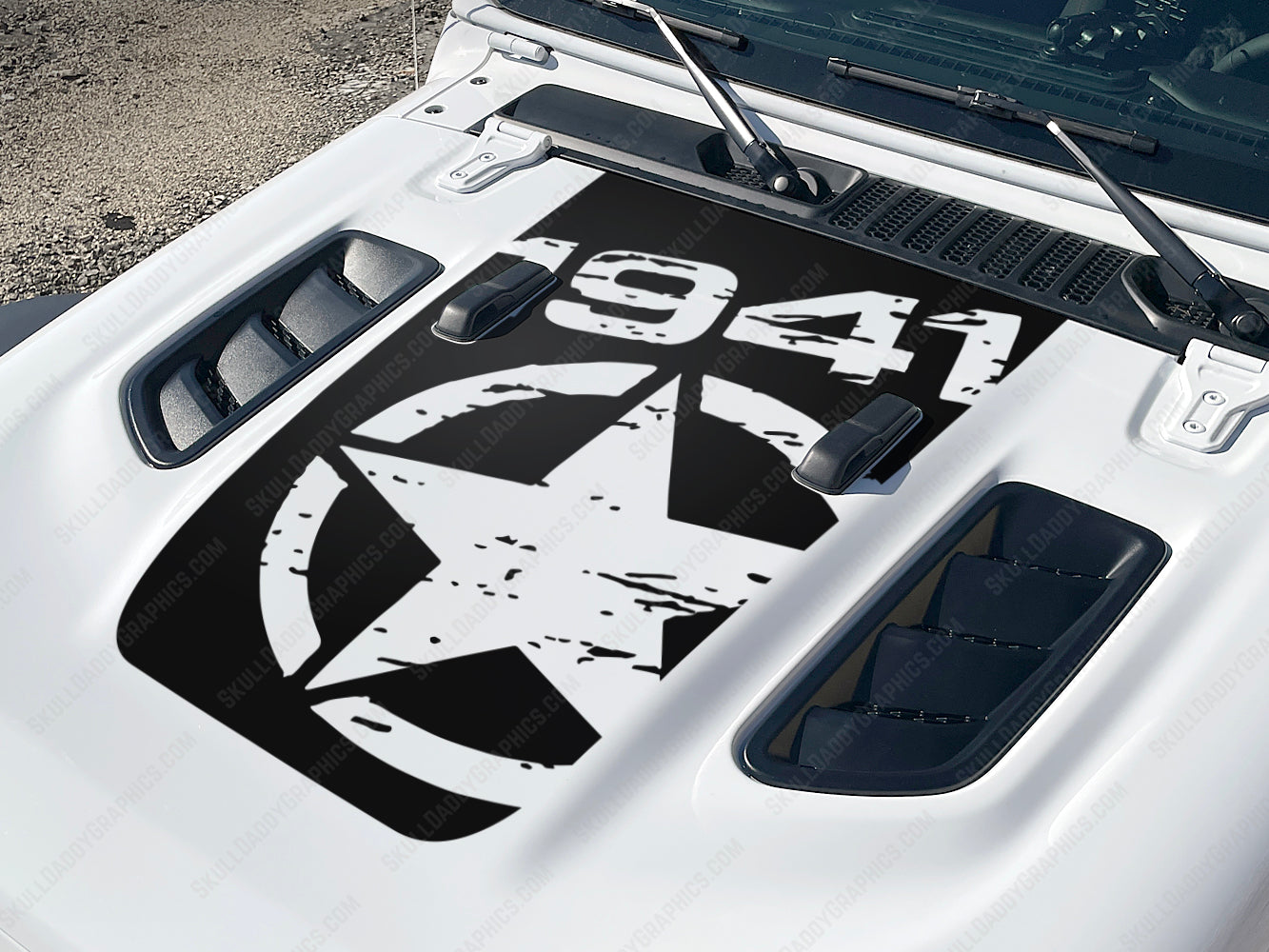 Rubi Hood Decal - 1941 Distressed Star