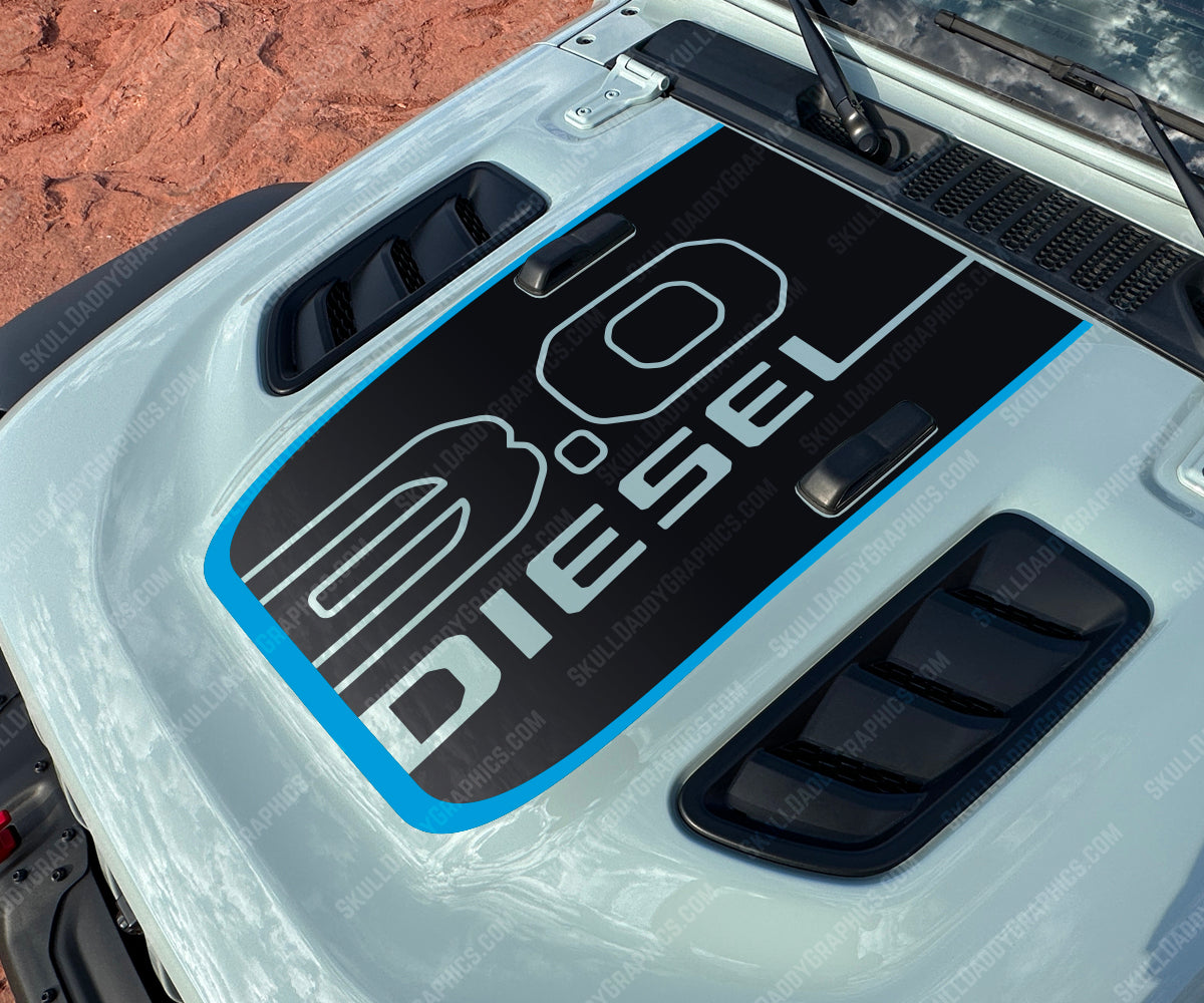 Rubi Hood Decal - 3.0 Diesel