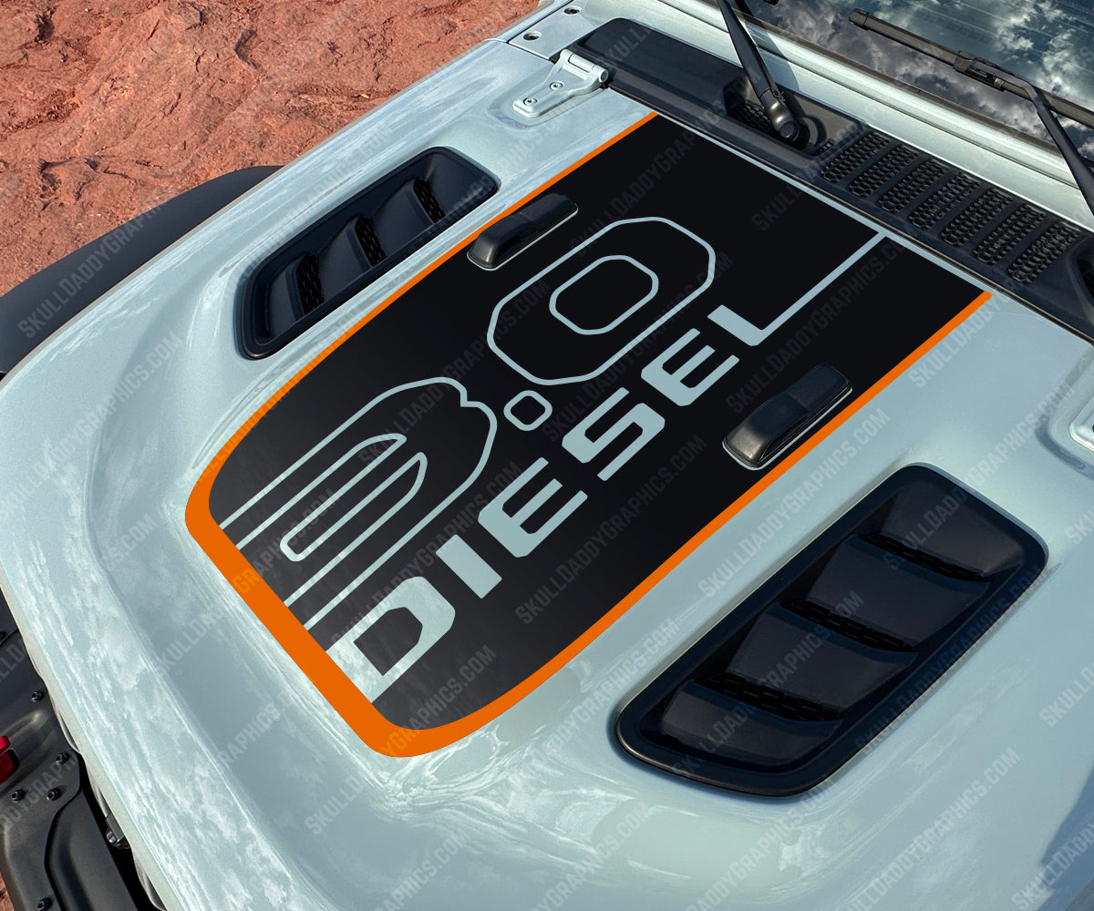 Rubi Hood Decal - 3.0 Diesel