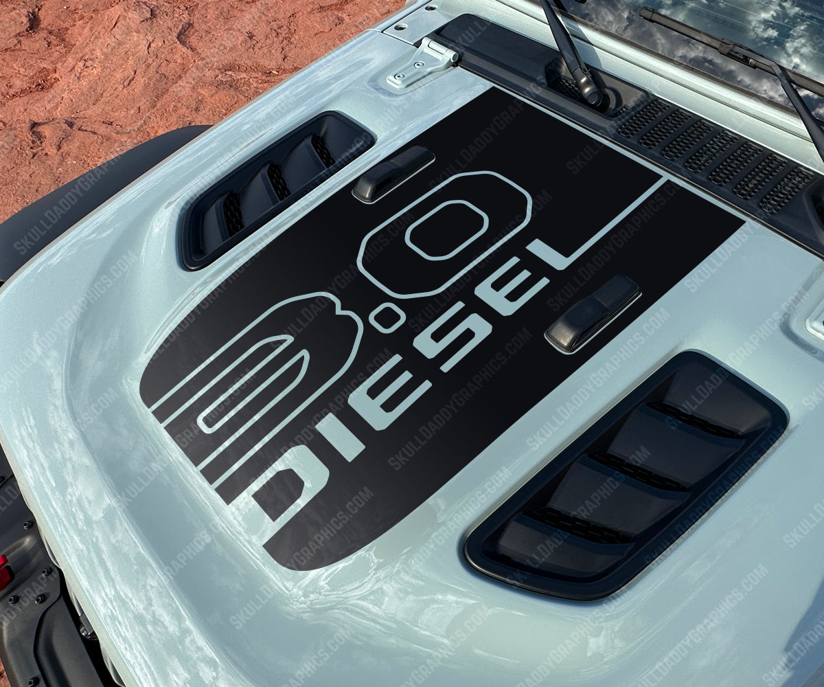 Rubi Hood Decal - 3.0 Diesel