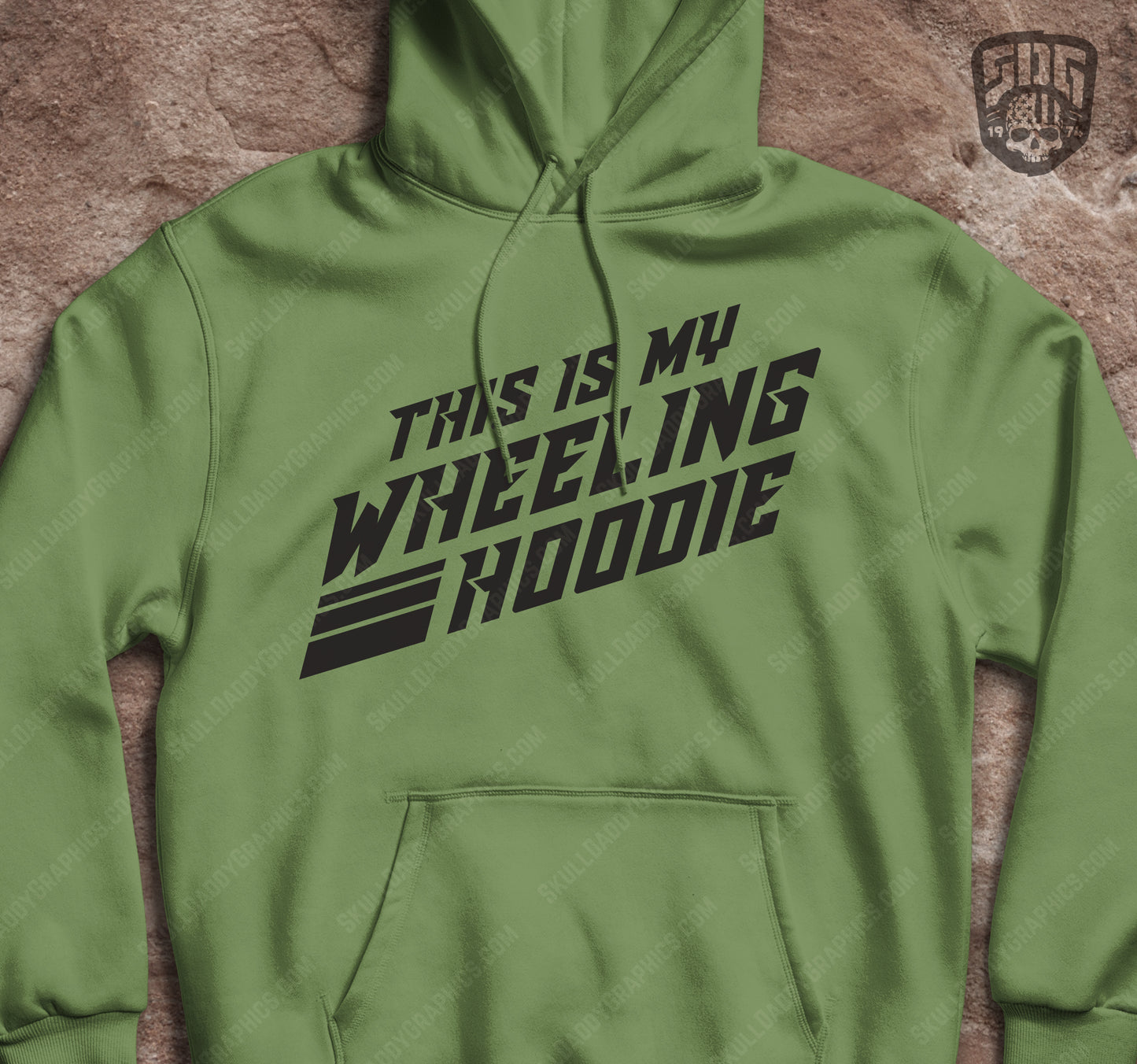 This is My Wheeling hoodie
