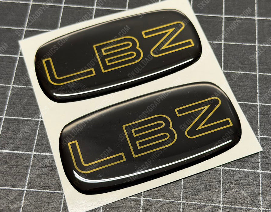 LBZ Domed Badge Decals
