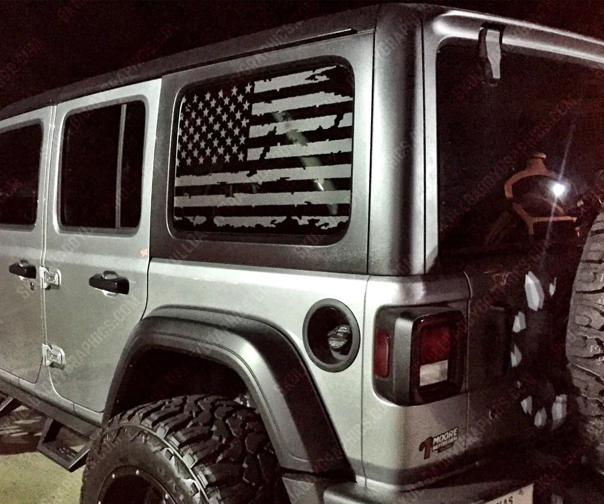 JL Distressed Window Flags – Skull Daddy Graphics