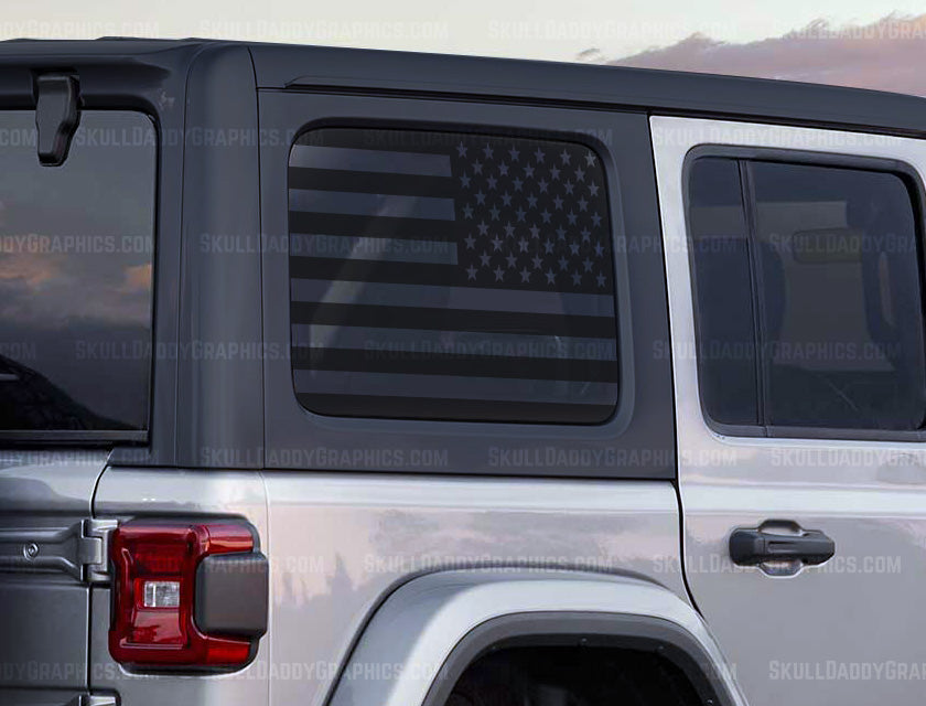 JL Hardtop Window Standard Flags – Skull Daddy Graphics