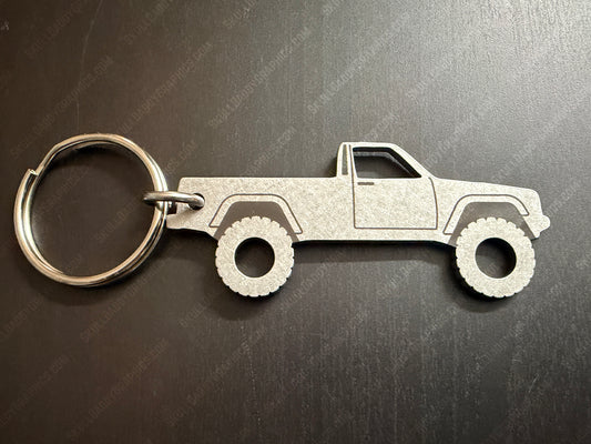 Stainless Steel Keychain to fit Jeep Comanche MJ 1986-1992