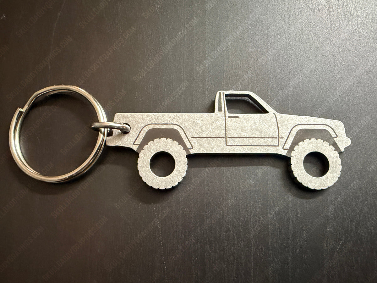 Keychain to fit Jeep Comanche MJ 1986-1992