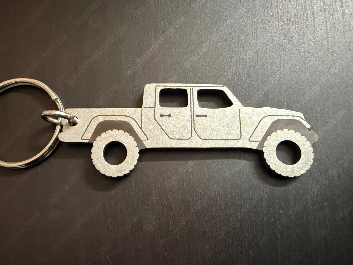 Keychain to fit Jeep Gladiator JT 2020-2026