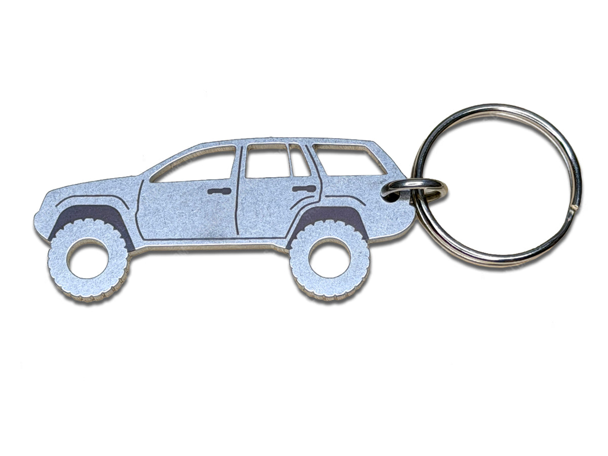 Stainless Steel Keychain to fit Jeep Cherokee WJ 1999-2004