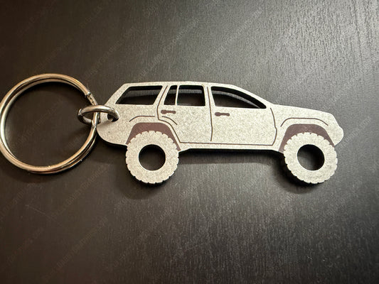 Stainless Steel Keychain to fit Jeep Cherokee WJ 1999-2004