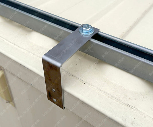 100 Zinc Roof Solar Conex Shipping Container Brackets Unistrut Mounting
